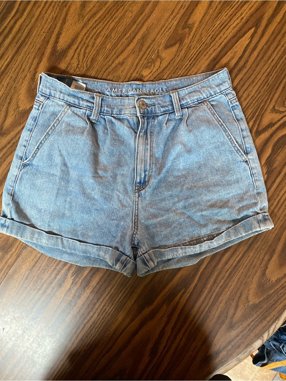 American Eagle Outfitters Light Blue Denim Shorts